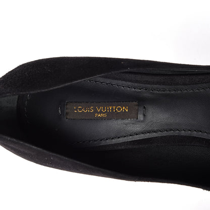 Louis Vuitton Suede Eyeline Pumps 39 Black 8 of 15