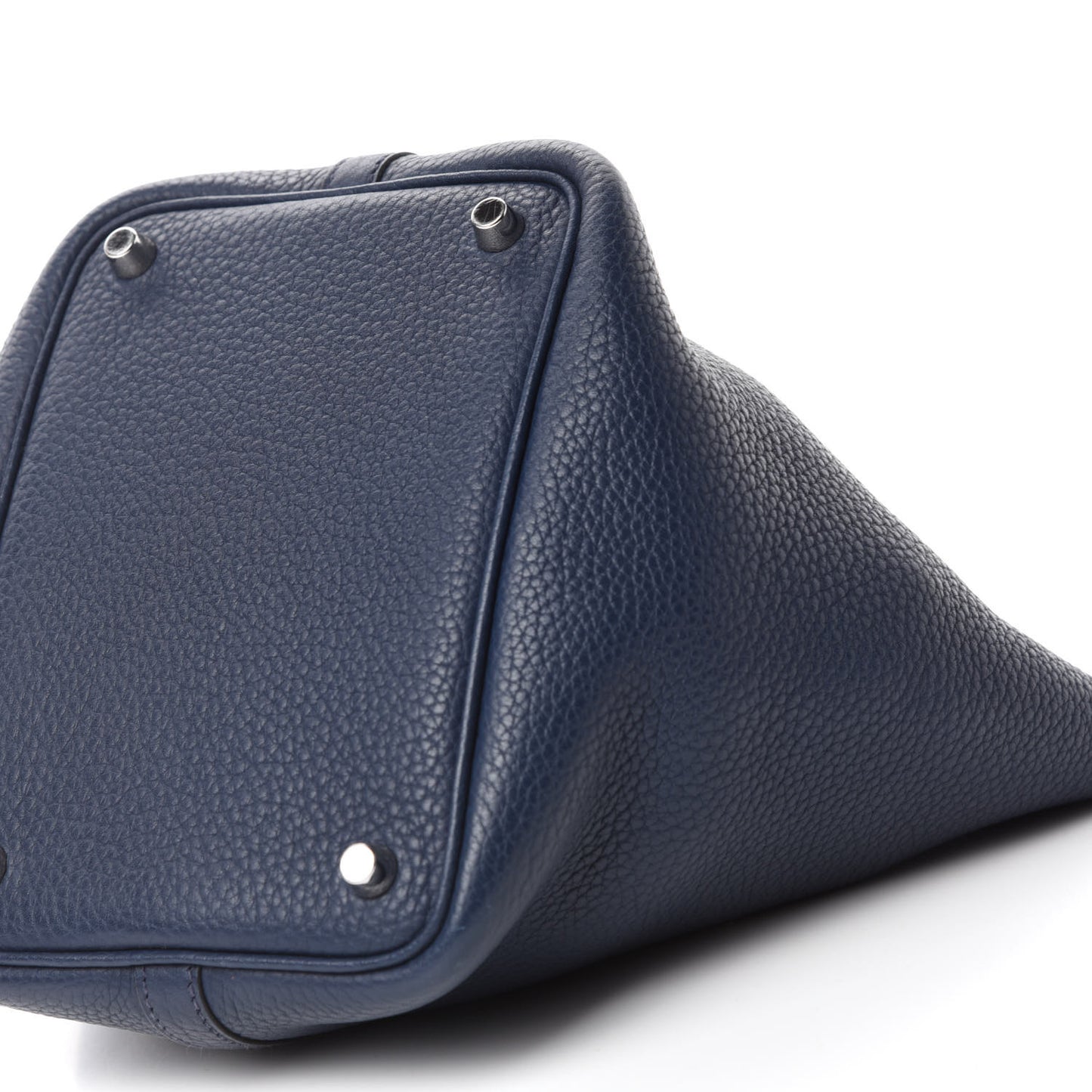 Taurillon Clemence Picotin Lock 18 PM Bleu Abysse