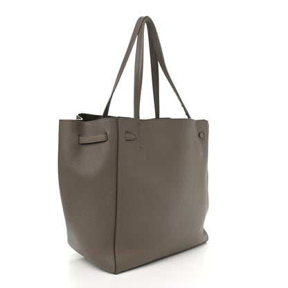 Celine Soft Grained Calfskin Small Belt Cabas Phantom Taupe 3 of 13