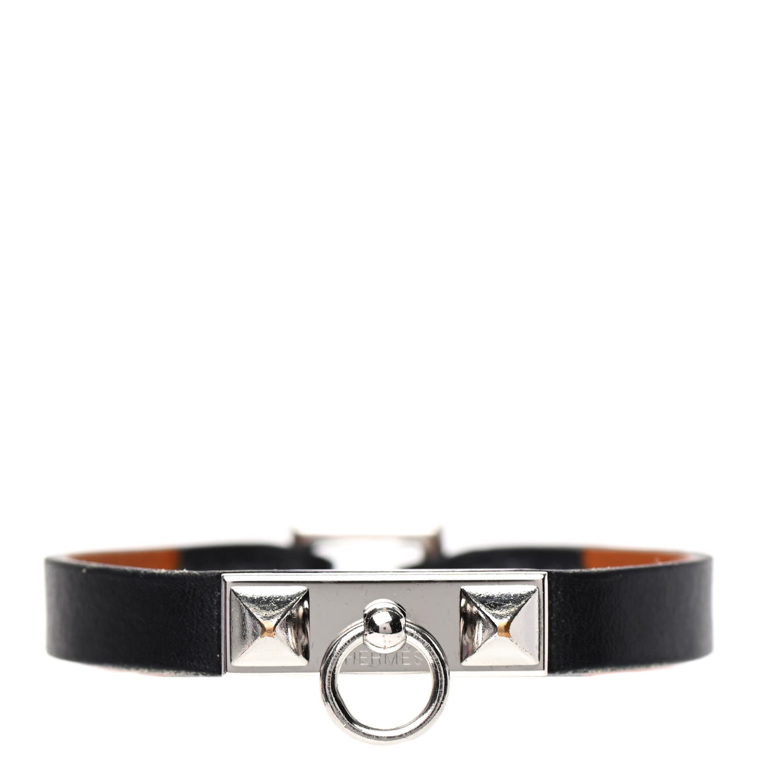 Hermes Chamonix Micro Rivale Bracelet XS Black 1 of 6