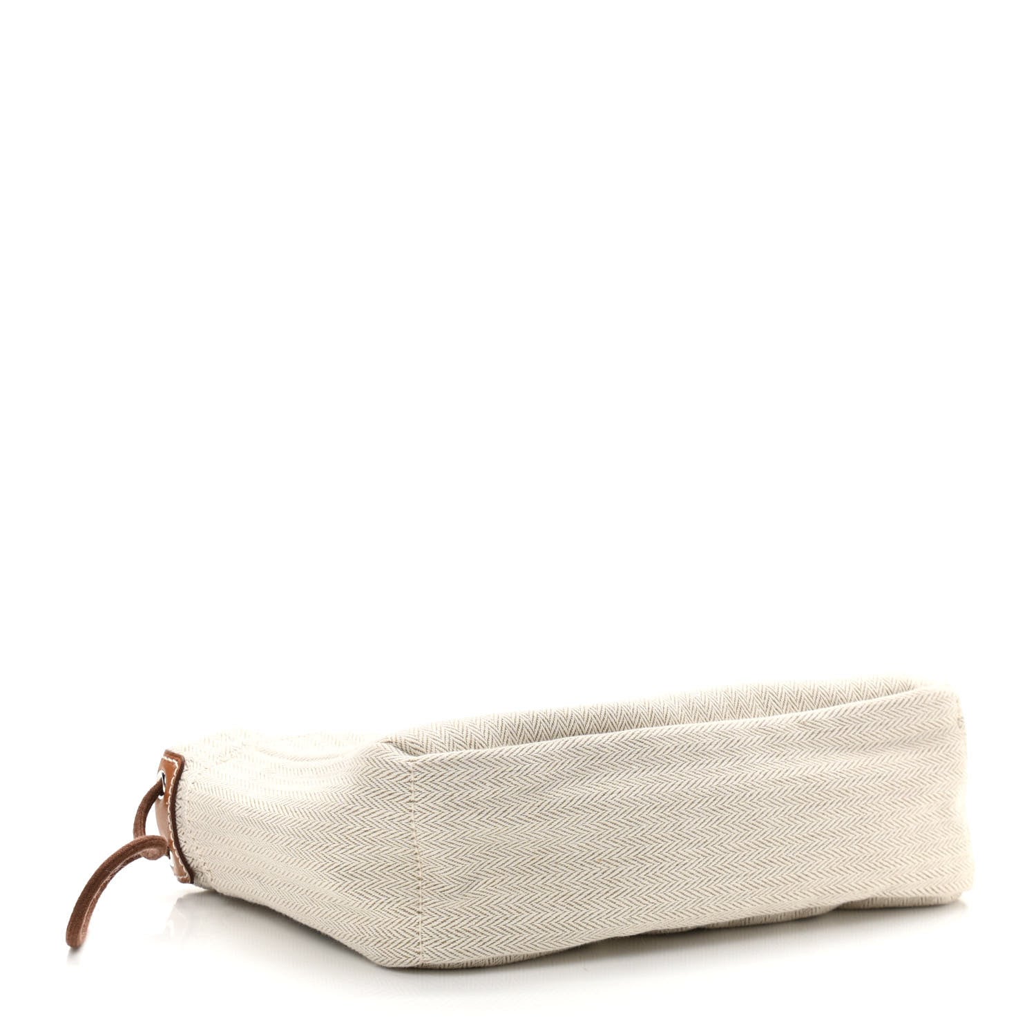 Hermes Canvas Barenia Fourbi 20 PM Pouch Naturel Fauve 4 of 11