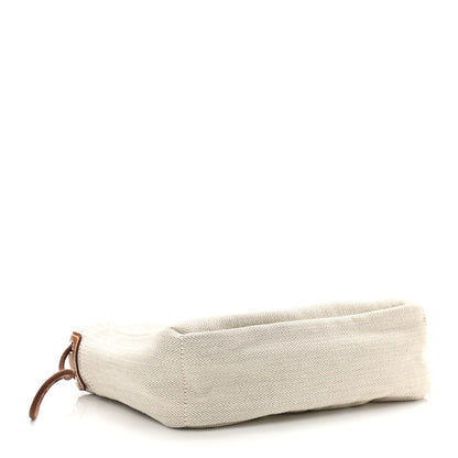 Hermes Canvas Barenia Fourbi 20 PM Pouch Naturel Fauve 4 of 11