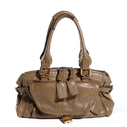 Chloe Leather Paddington Capsule Satchel Brown 1 of 8