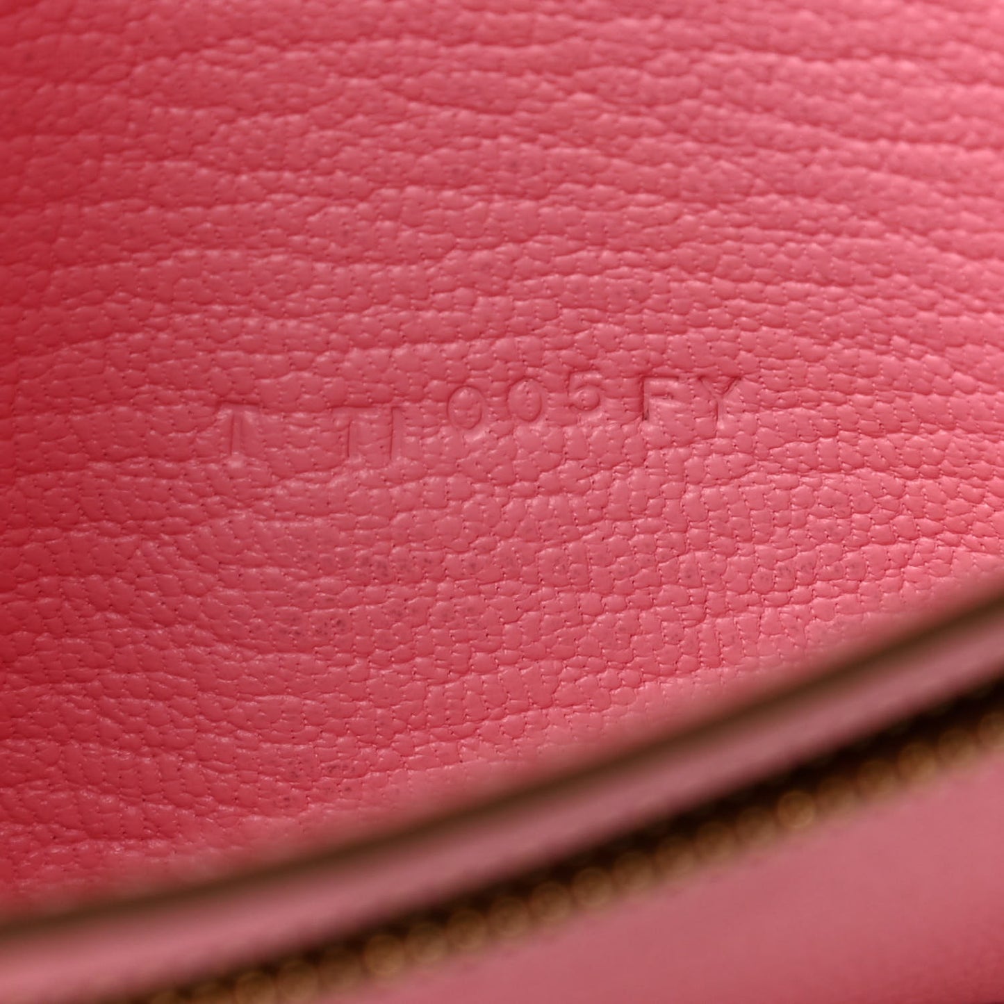 Chevre Mysore Bearn Gusset Wallet Rose Confetti