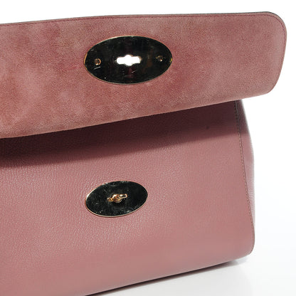 Mulberry Glossy Goat Medium Lily Flap Dark Blush 13 of 13