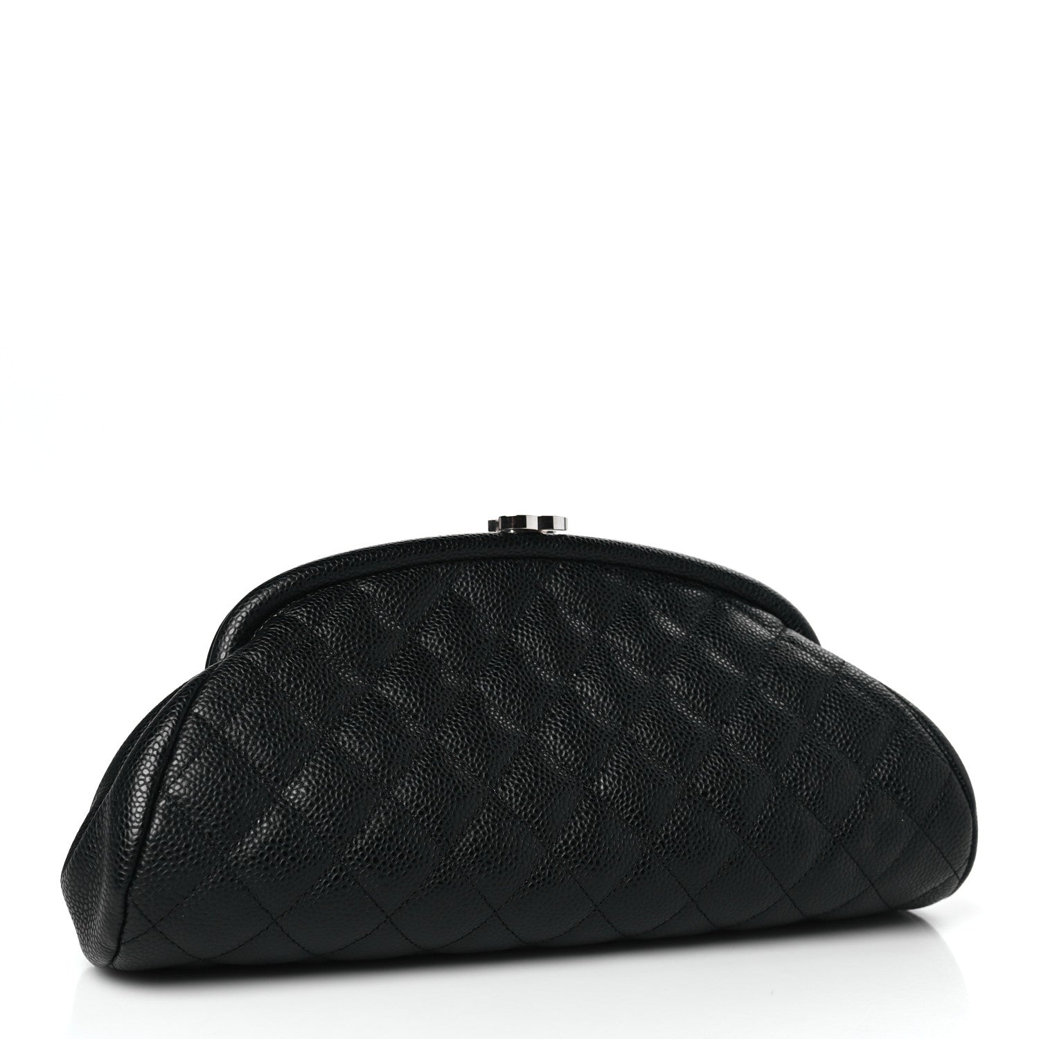 Chanel Caviar Quilted Timeless Clutch Black 3 of 10