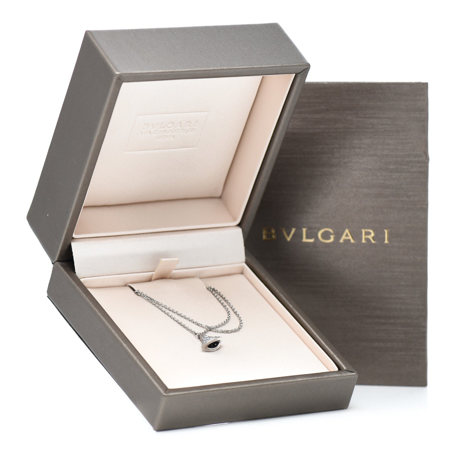 Bulgari 18K White Gold Diamond Divas' Dream Bracelet SM 6 of 6