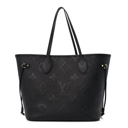 Louis Vuitton Empreinte Monogram Giant Neverfull MM Black 1 of 12