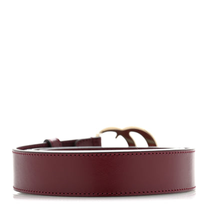 Gucci Plutone Calfskin Double G 30mm Belt 110 44 Rosso 2 of 7
