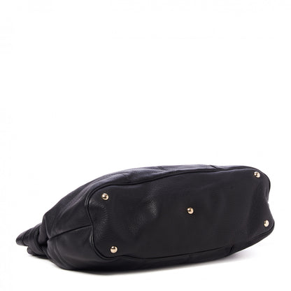 Gucci Deerskin Medium Sienna Bit Tote Black 3 of 8