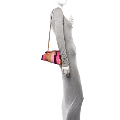 Fendi Nappa Suede Striped Inlay Small Fendi First Multicolor 2 of 12