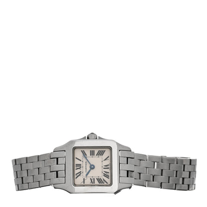 Cartier Stainless Steel 20mm Santos Demoiselle Quartz Watch 2 of 5