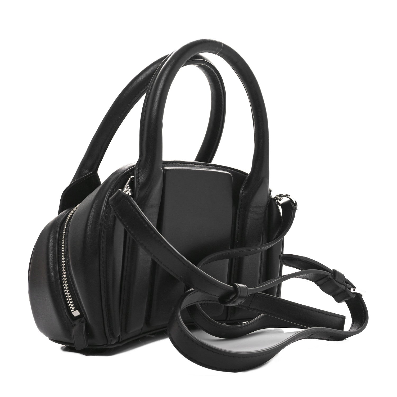 Alexander Wang Lambskin Small Top Handle Roc Black 2 of 9