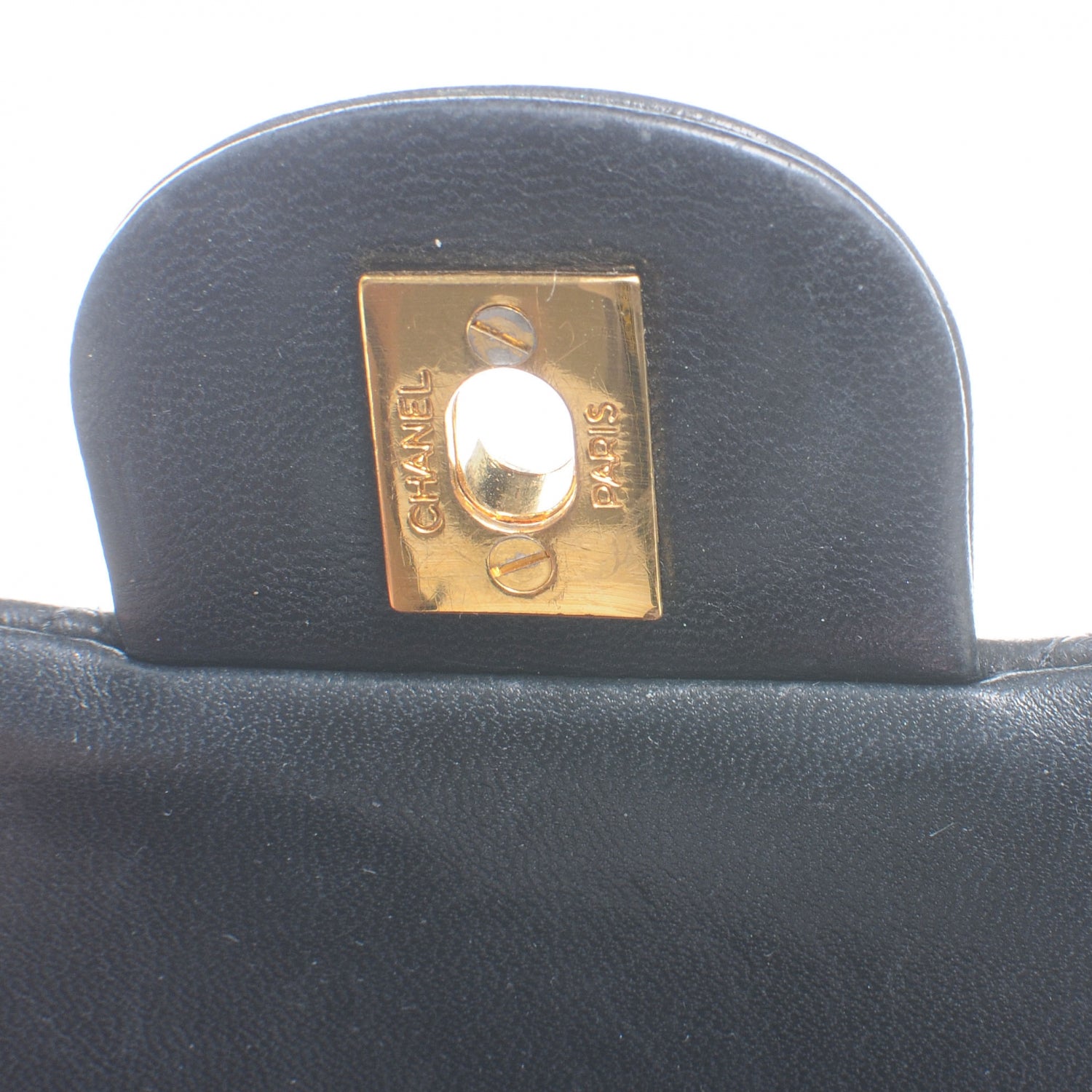 Chanel Lambskin Medium Double Flap Black 7 of 8