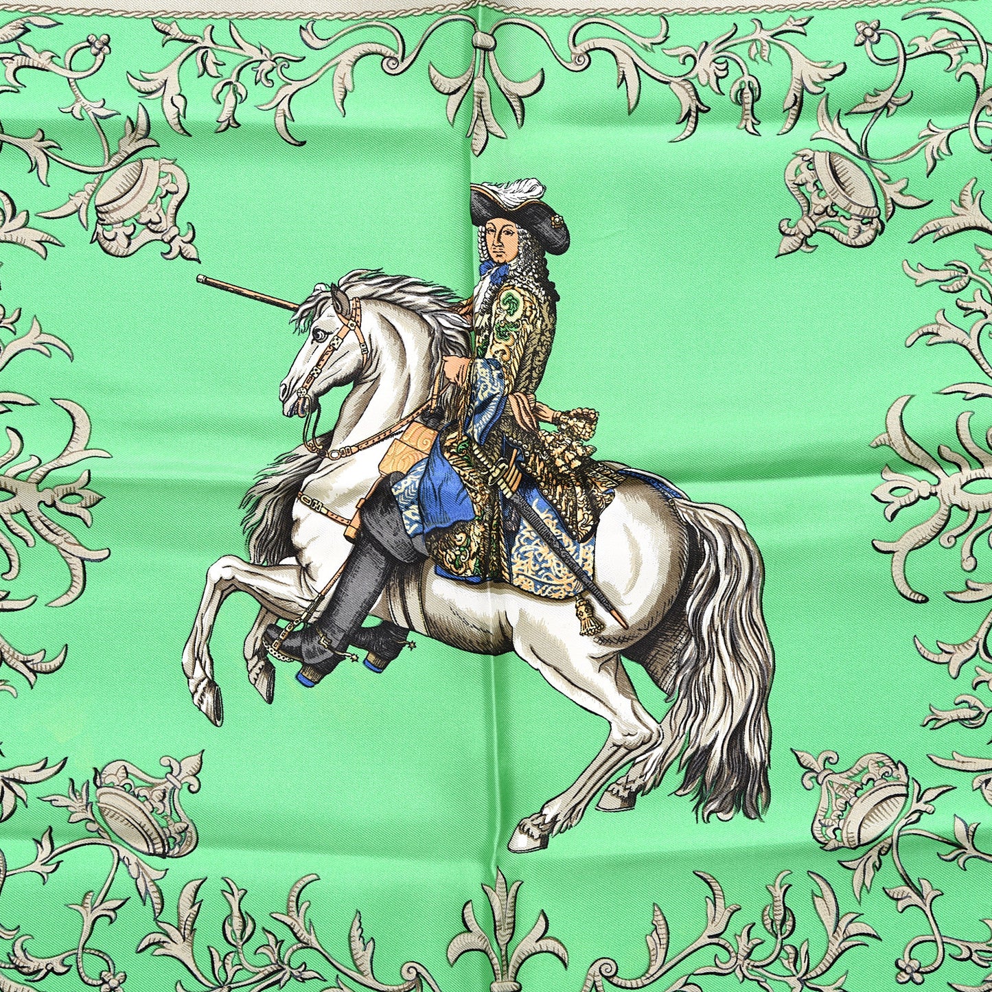 Silk Ludovicus Magnus Scarf 90