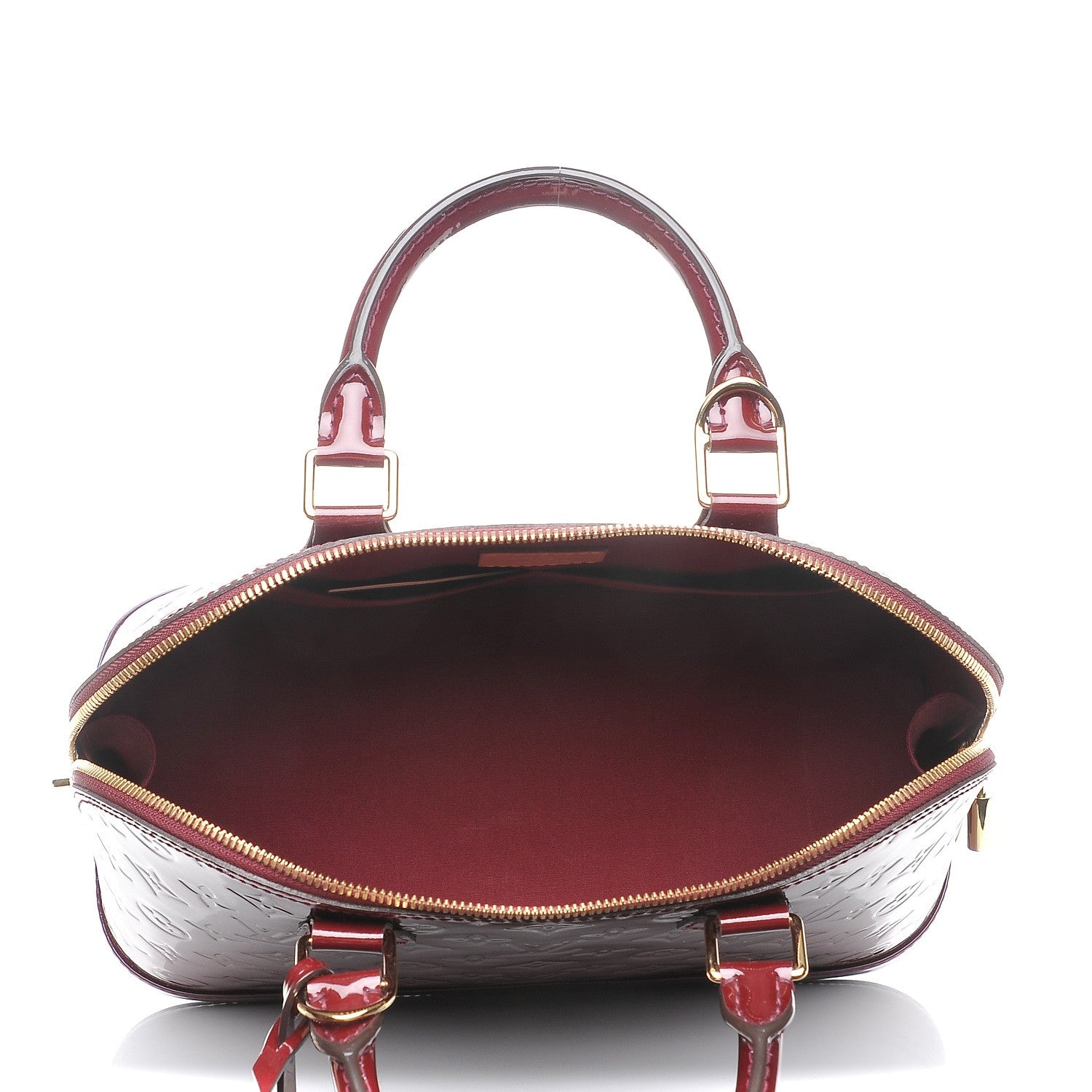 Louis Vuitton Vernis Alma PM Griotte 5 of 6