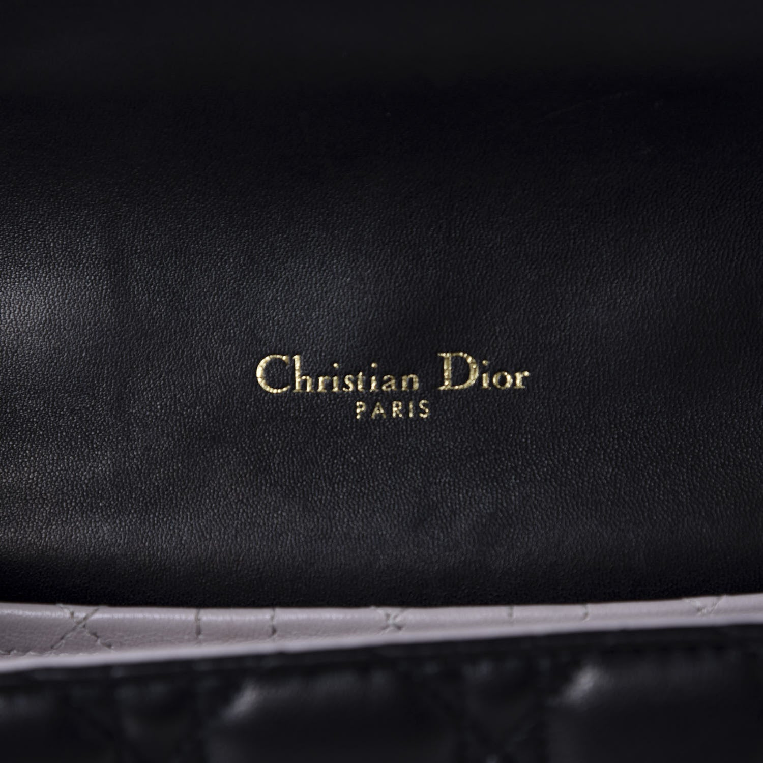Christian Dior Lambskin Cannage Small Miss Dior Flap Black 10 of 11
