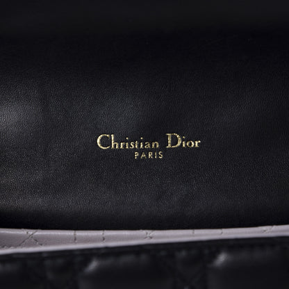Christian Dior Lambskin Cannage Small Miss Dior Flap Black 10 of 11