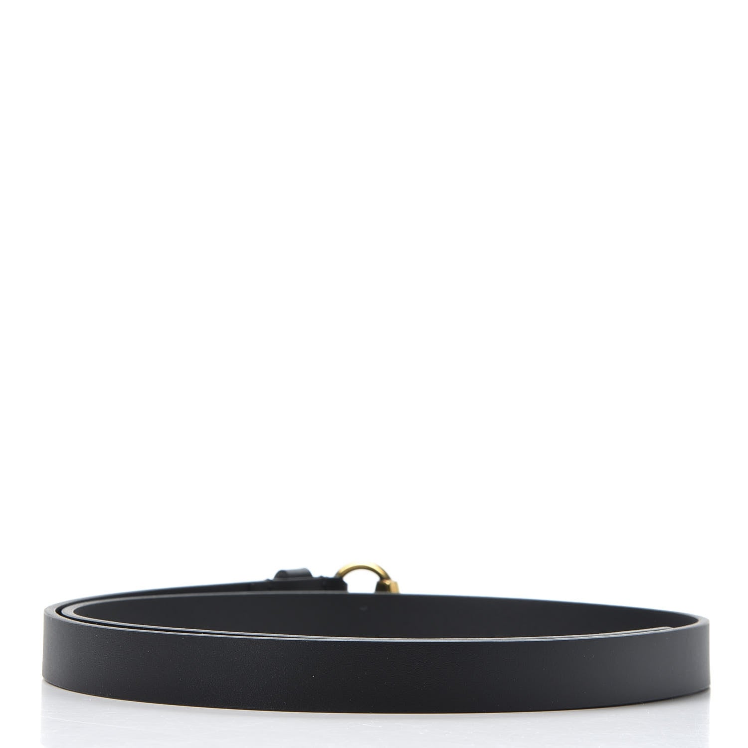 Gucci Calfskin Horsebit Buckle Belt 90 36 Black 2 of 3