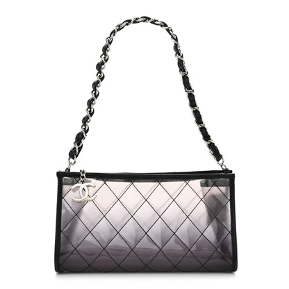 Chanel Vinyl Naked Pochette Black 1 of 11
