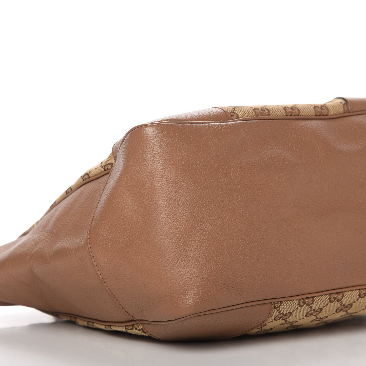 Monogram Medium Bree Zippered Tote Beige Dark Cipria