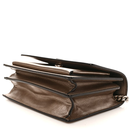 Saint Laurent Metallic Calfskin Small Monogram Sunset Gold 9 of 9