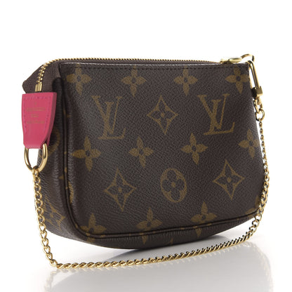 Louis Vuitton Monogram 2020 Christmas Animation Roller Coaster Mini Pochette Accessories Pivoine 2 of 10