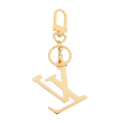 Louis Vuitton Metal Taurillon LV Capucines Bag Charm Key Holder Black 3 of 7
