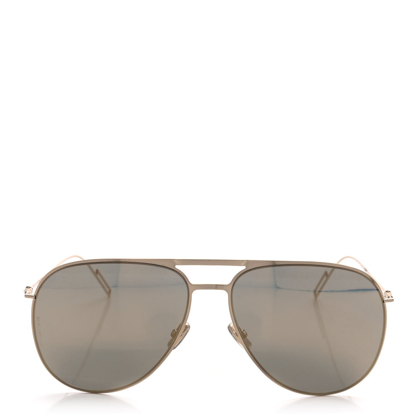 Homme Mens Aviator Sunglasses Gold