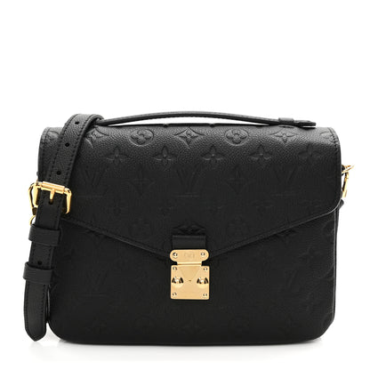 Louis Vuitton Empreinte Pochette Metis Black 1 of 7
