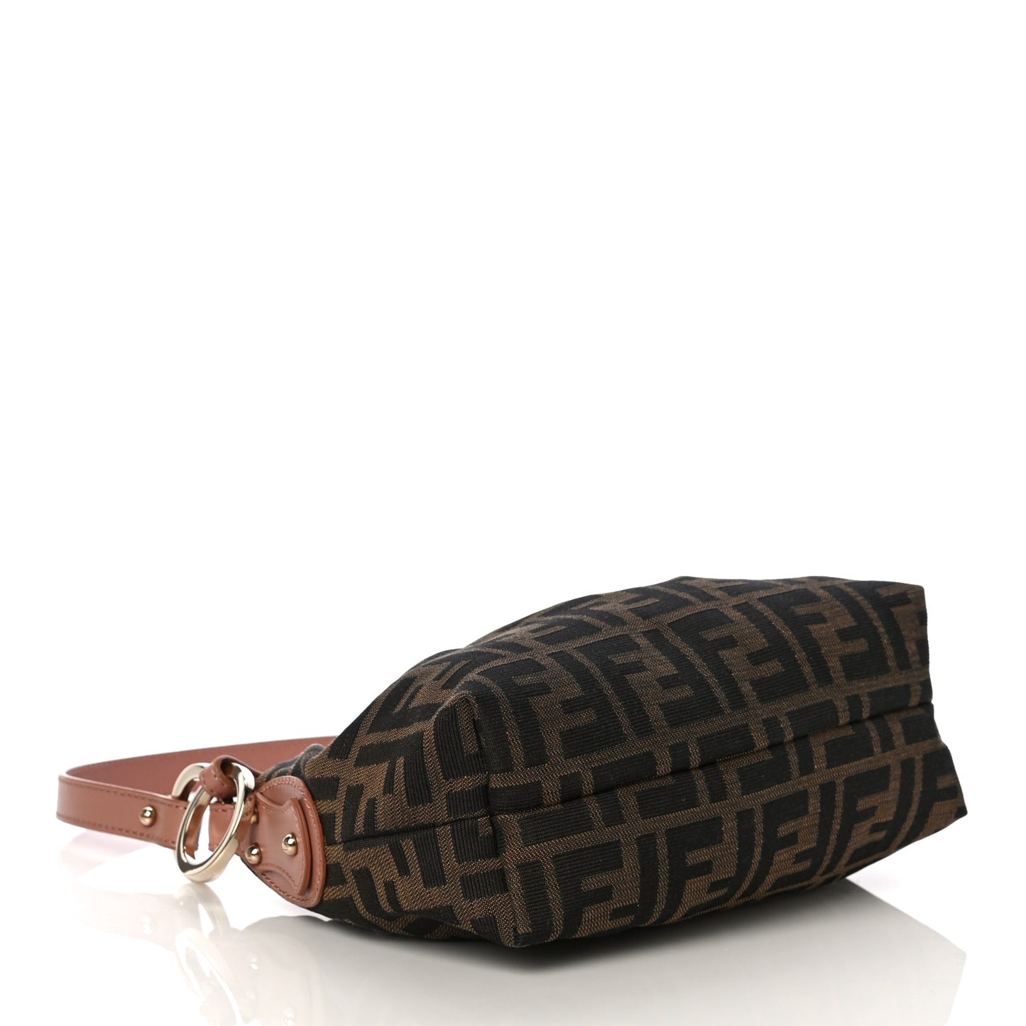 Zucca Cuoio Lucido Hobo Tobacco Bois de Rose