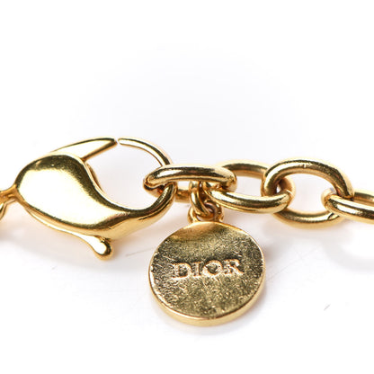 Christian Dior Metal Danseuse Etoile Chain Bracelet Gold 4 of 4