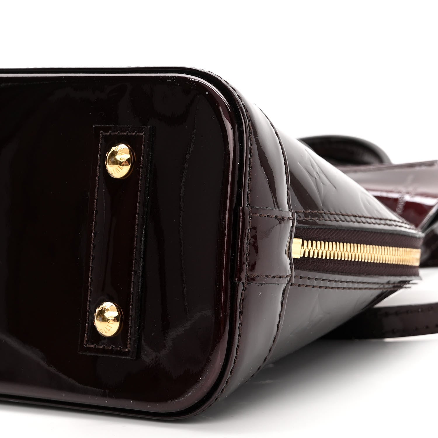 Louis Vuitton Vernis Alma BB Amarante 9 of 9