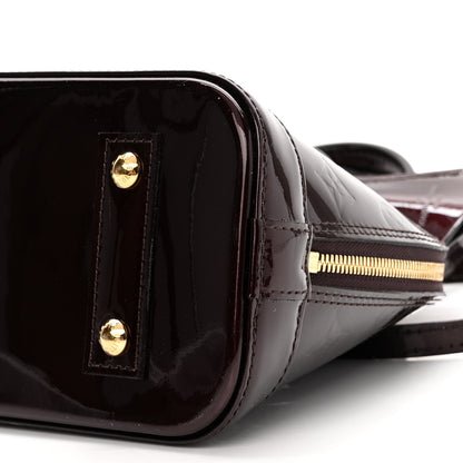 Louis Vuitton Vernis Alma BB Amarante 9 of 9