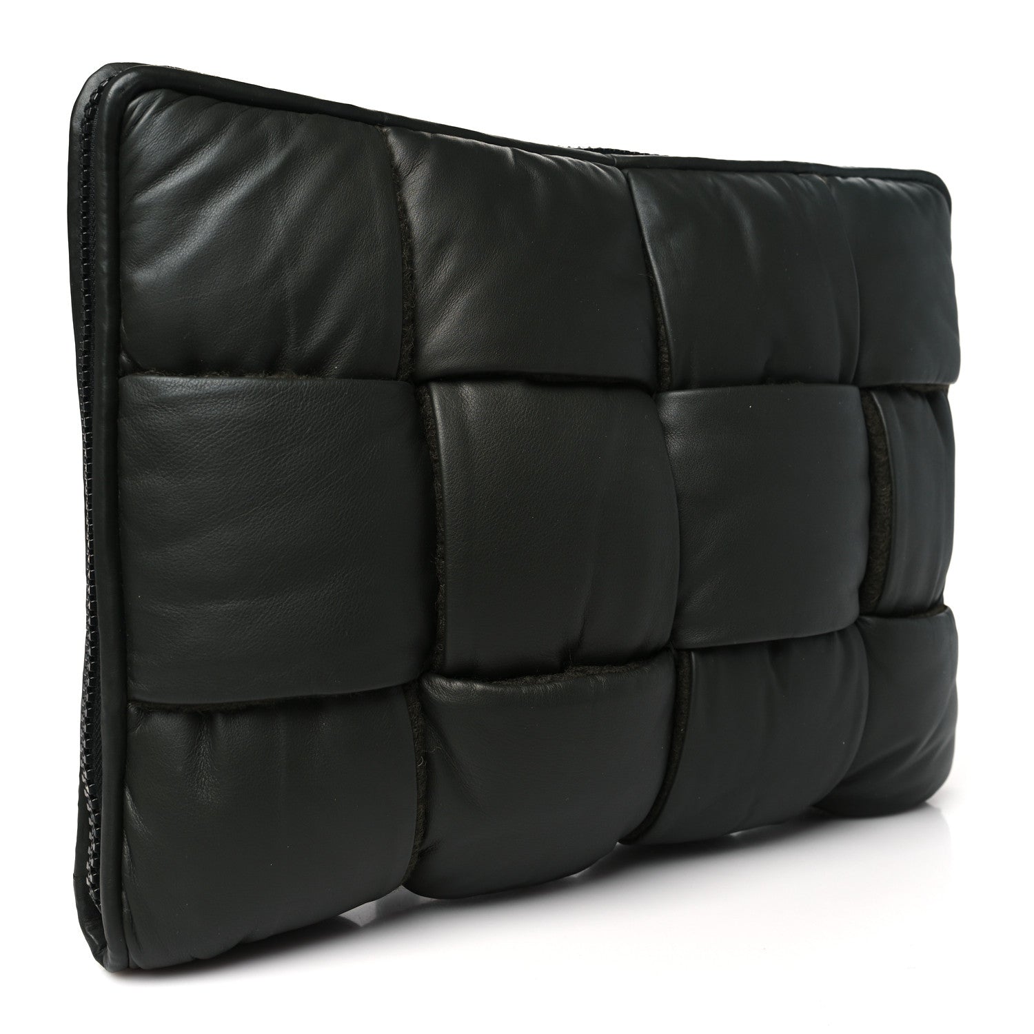 Bottega Veneta Calfskin Maxi Intrecciato Puffy Laptop Pouch Camping 3 of 8