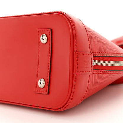 Louis Vuitton Epi Alma BB Coquelicot 9 of 11