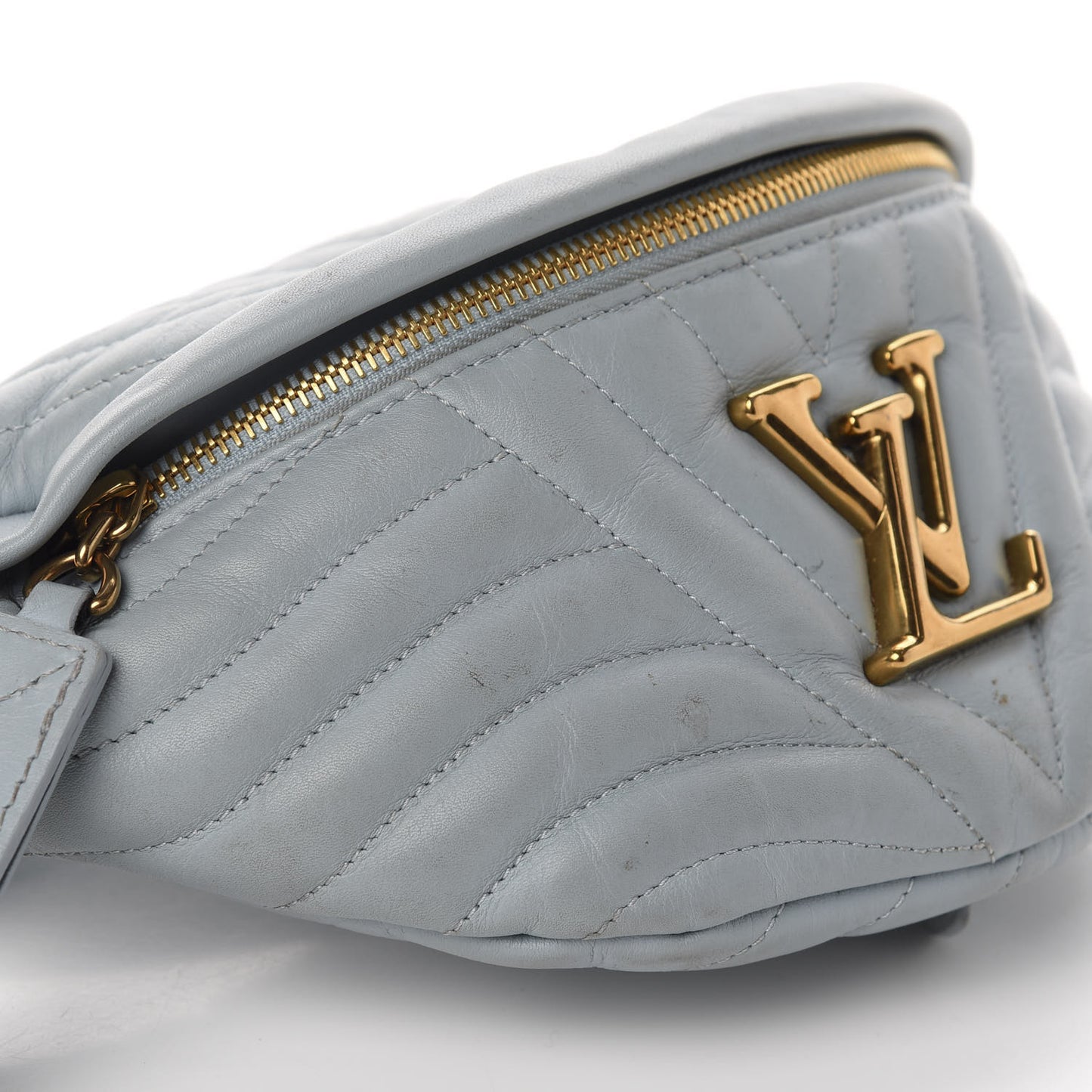 Calfskin New Wave Bumbag Porcelain Blue