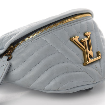 Louis Vuitton Calfskin New Wave Bumbag Porcelain Blue 6 of 12