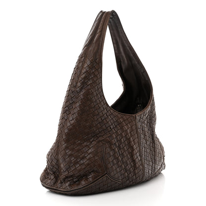 Bottega Veneta Nappa Intrecciato Ball Hobo Ebano 4 of 10