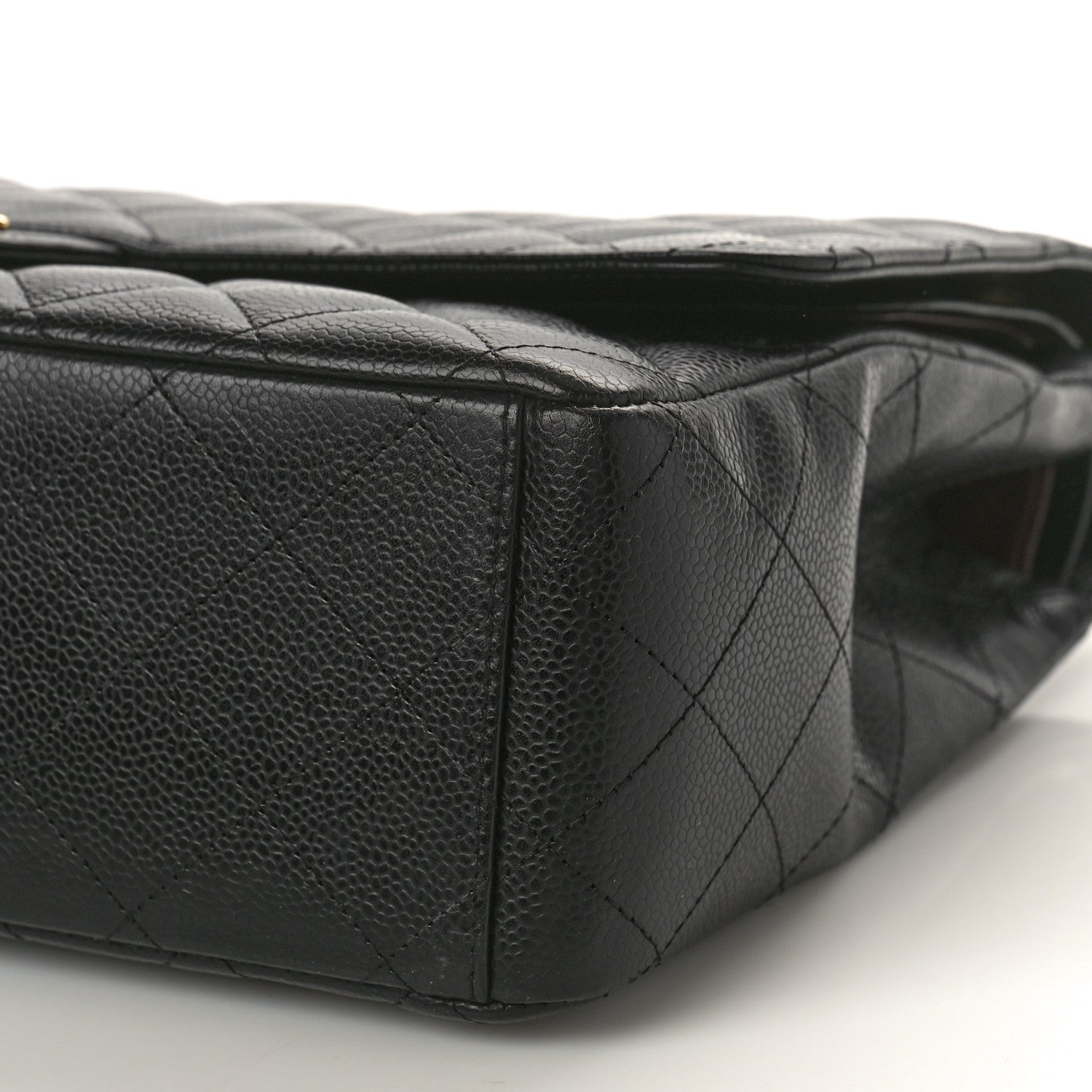 Chanel Caviar Quilted Maxi Double Flap Black 10 of 11
