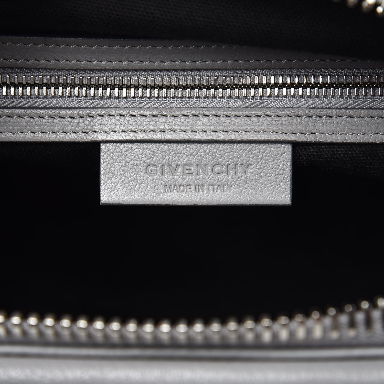 Givenchy Sugar Goatskin Small Antigona Pearl Grey 6 of 8