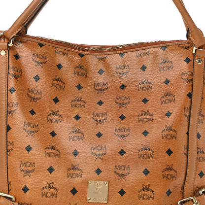 MCM Visetos Shoulder Bag Cognac 16 of 16