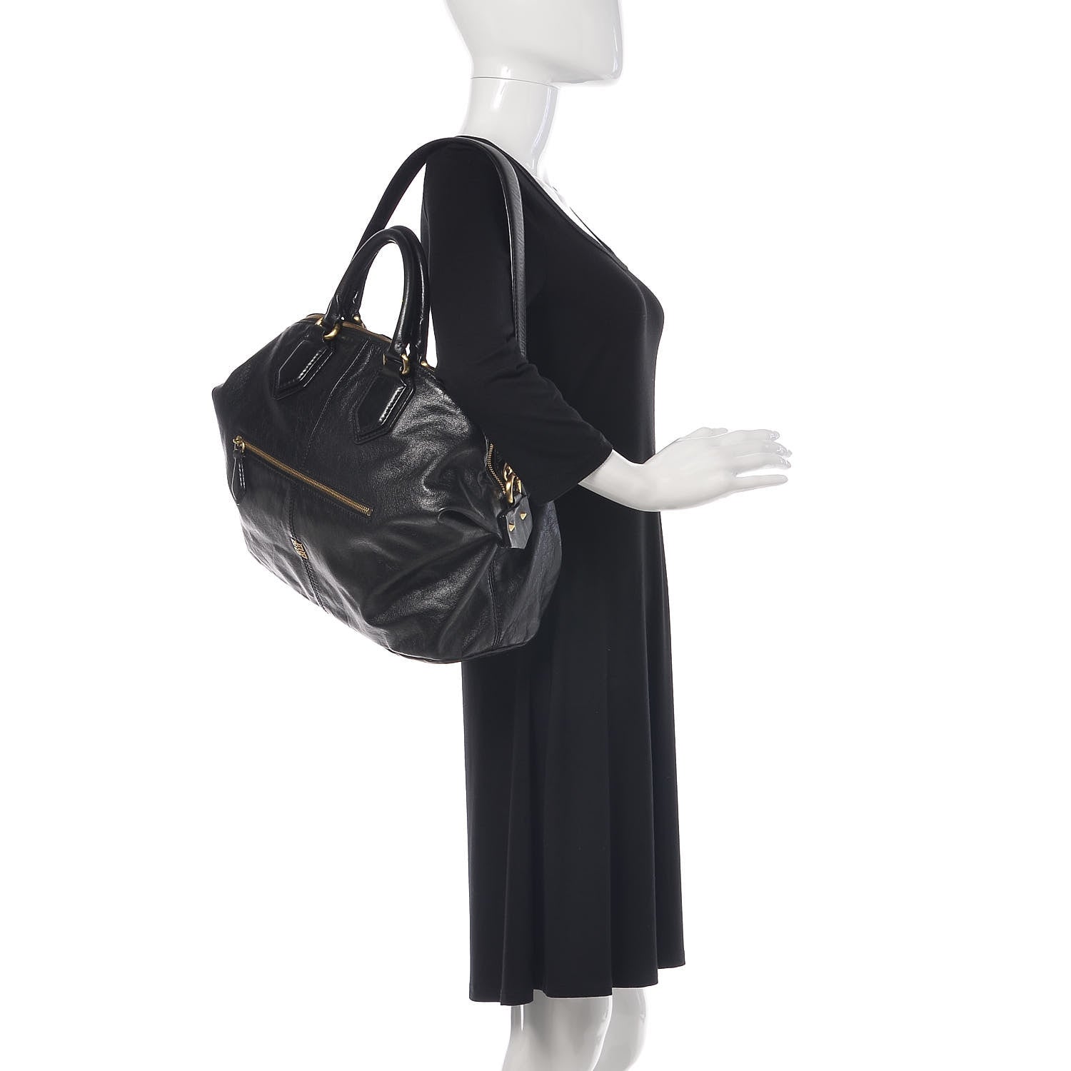 Givenchy Calfskin Saffia Black 2 of 13