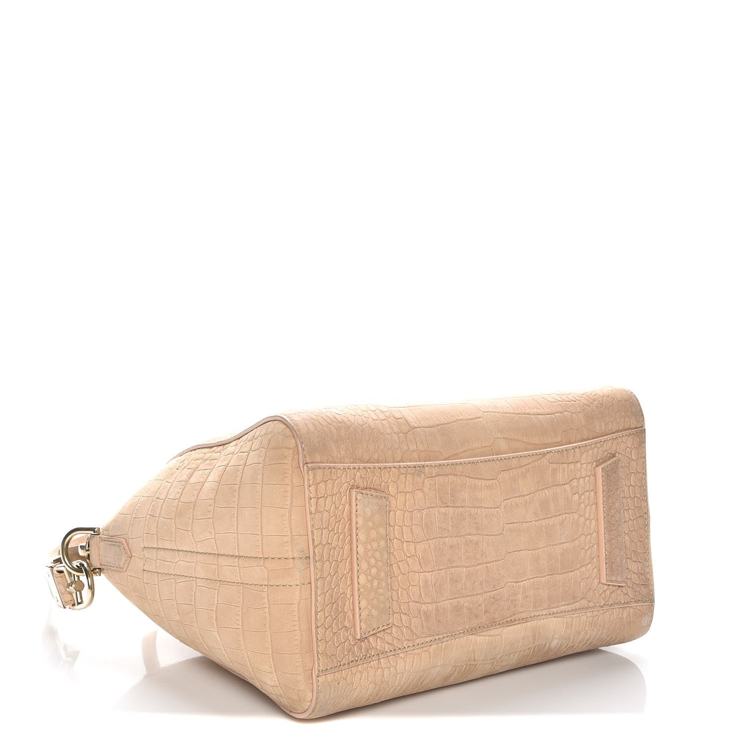 Givenchy Nubuck Crocodile Embossed Small Antigona Beige 4 of 8