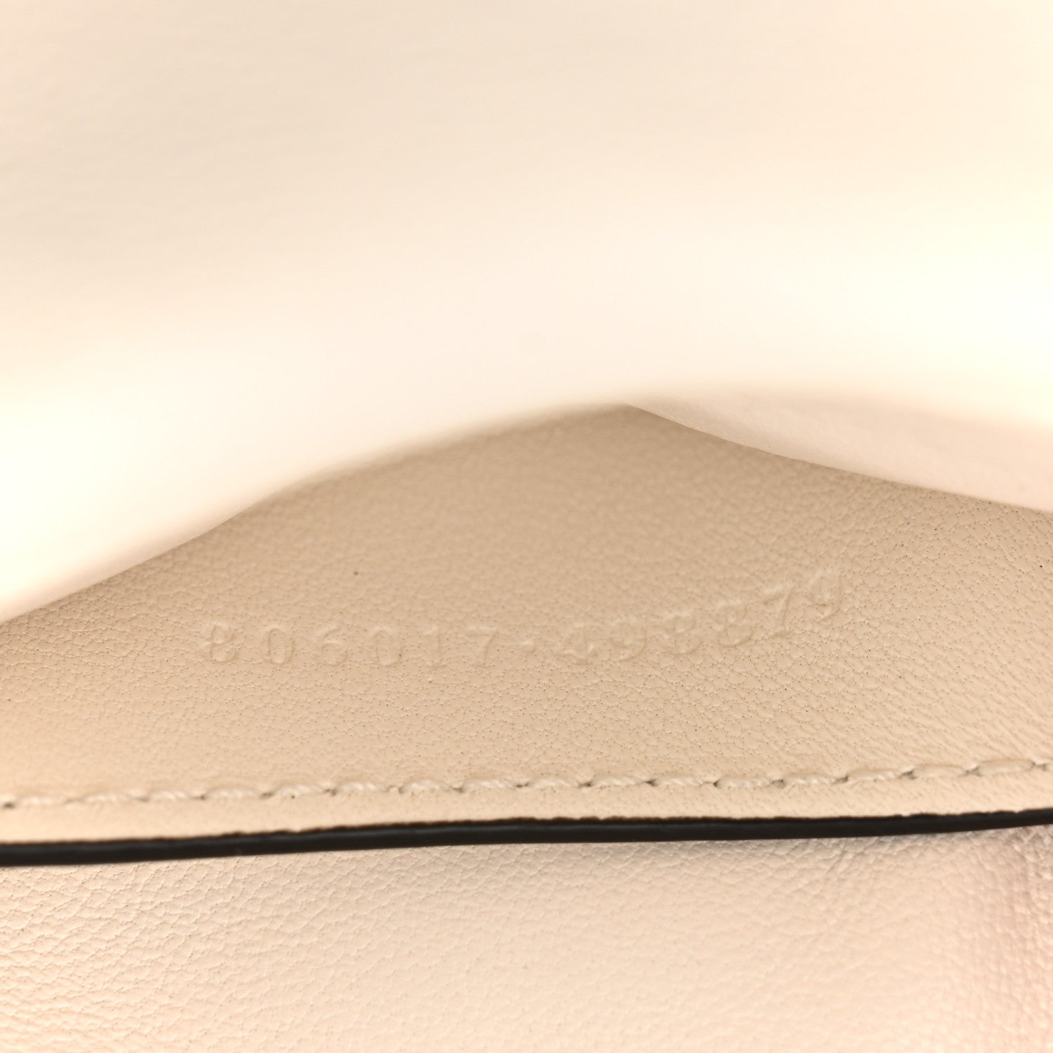 Gucci Lambskin Mini GG Milano Top Handle Shoulder Bag White 7 of 12