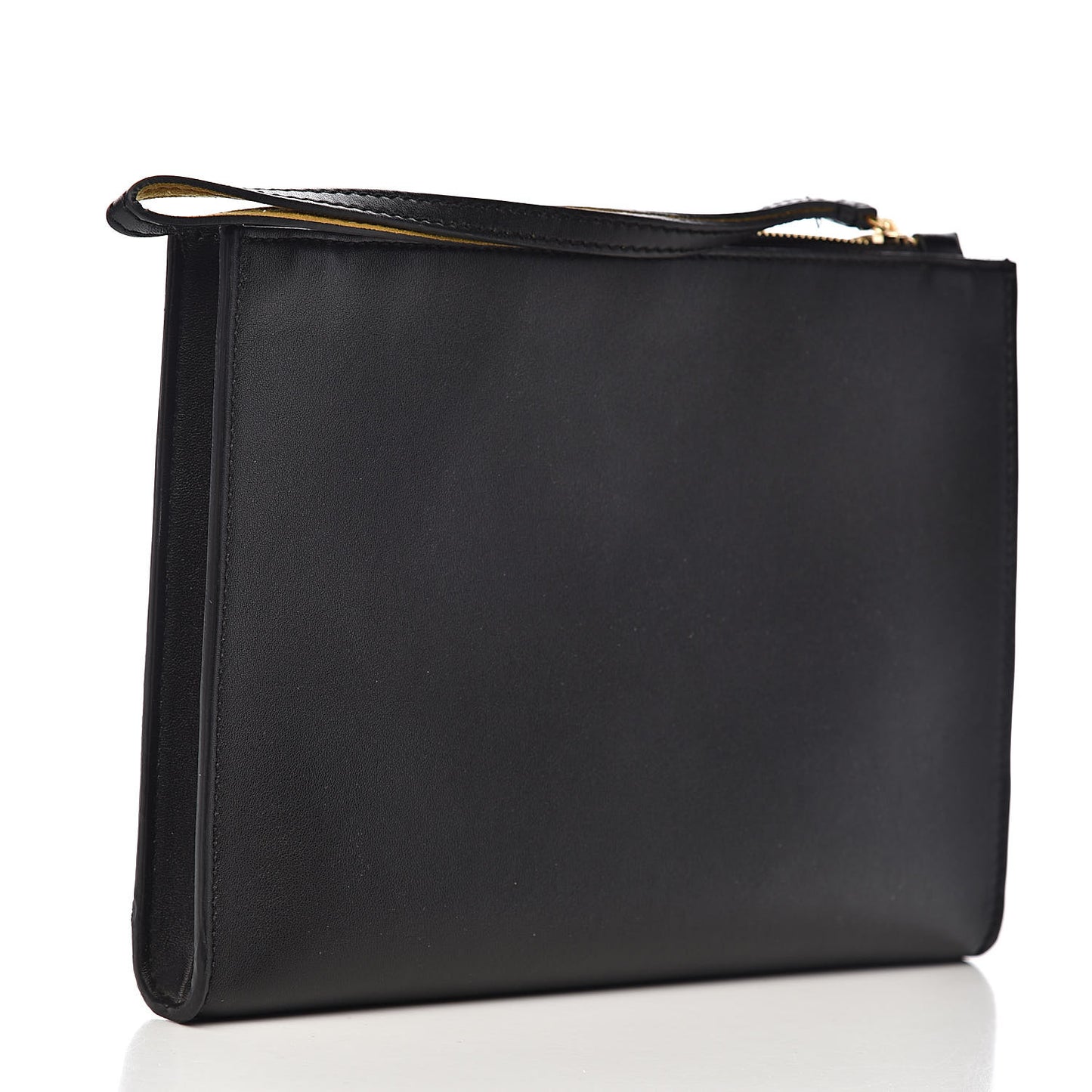 Alter Nappa Perforated Logo Pouch Black