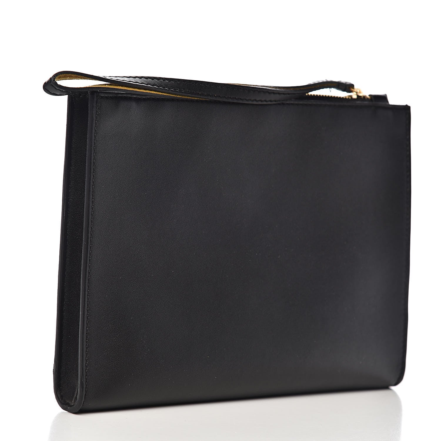 Stella McCartney Alter Nappa Perforated Logo Pouch Black 3 of 9
