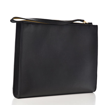 Stella McCartney Alter Nappa Perforated Logo Pouch Black 3 of 9