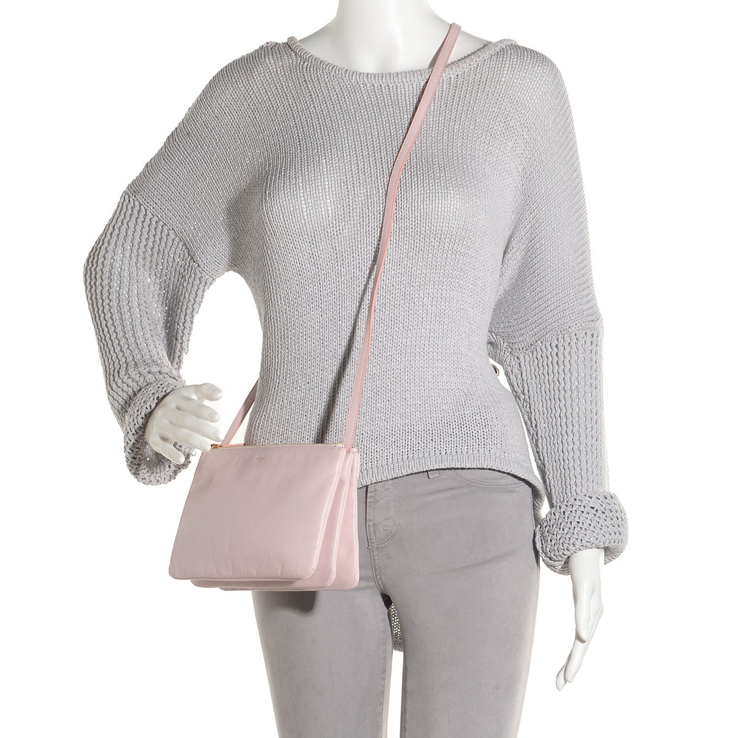 Lambskin Small Trio Crossbody Bag