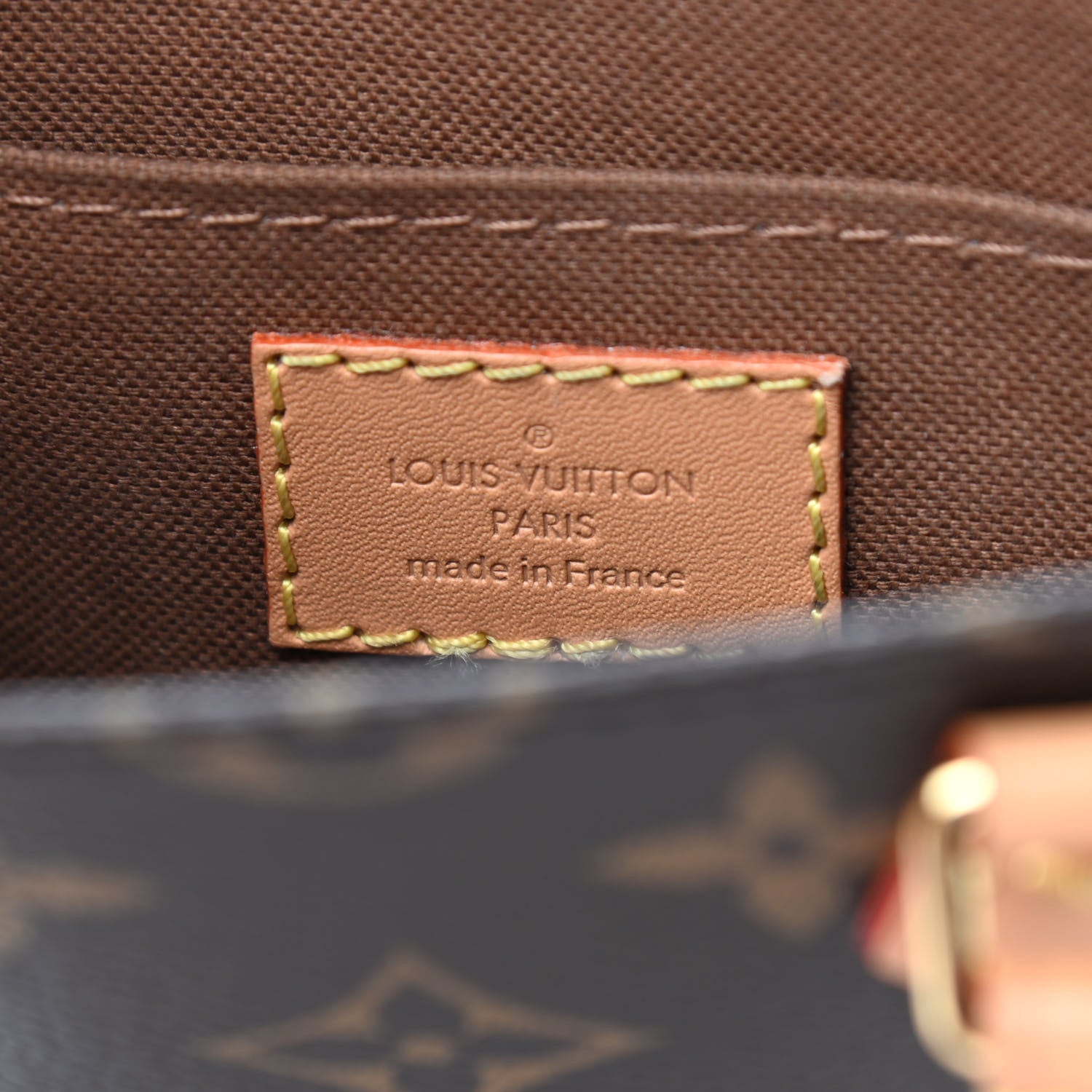 Louis Vuitton Monogram Petit Sac Plat 6 of 8